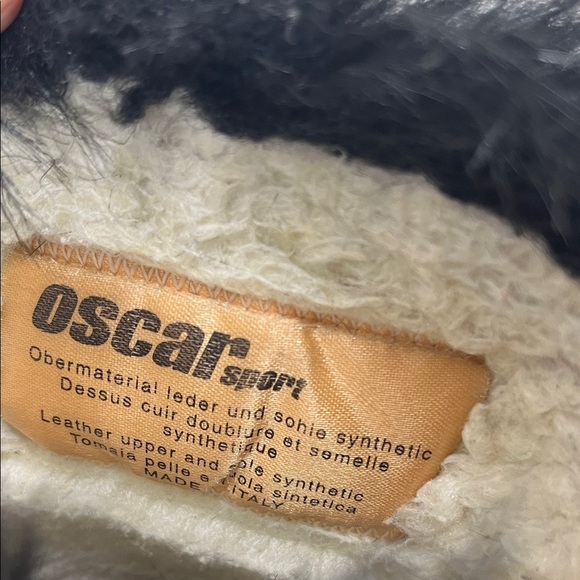Oscar Sport Fur & Suede Boot in Black Size 38/US 7 - Picture 7 of 9